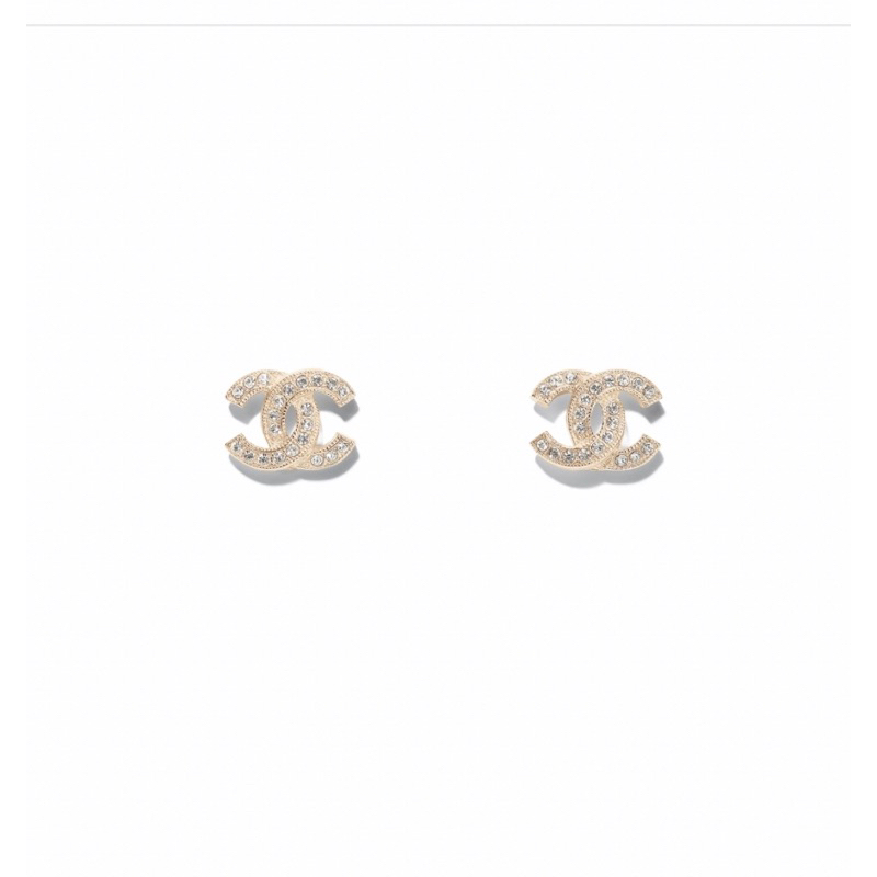 Chanel 經典雙C logo耳環 | 蝦皮購物