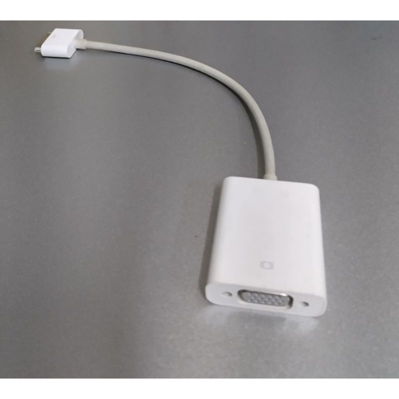 //二手良品// （原廠）Apple蘋果 30pin to VGA 轉接線/轉換器 A1368