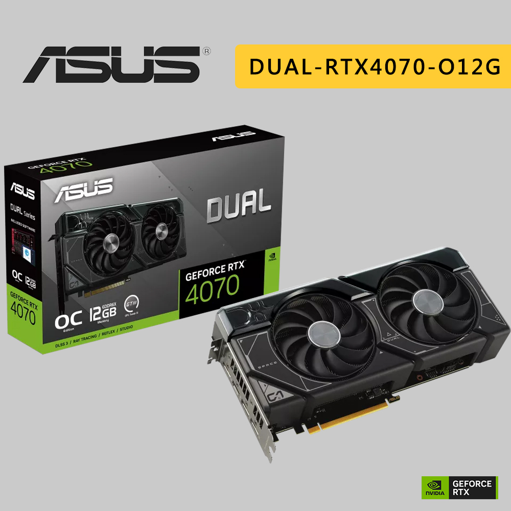 Asus 華碩 Dual Rtx4070 O12g 顯示卡 Rtx 4070 顯卡 蝦皮購物 5724