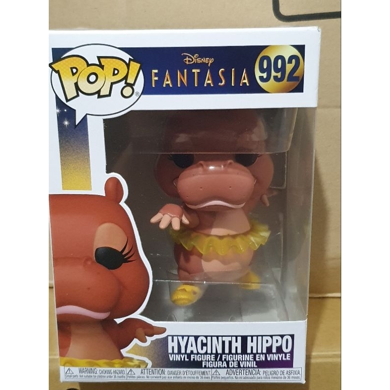 全新 現貨 正版 FUNKO POP 992 迪士尼 Fantasia 80週年 幻想曲 HIPPO 河馬 荷馬 | 蝦皮購物