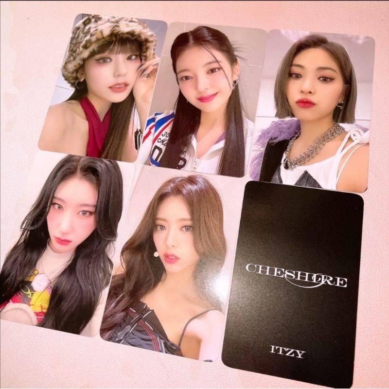 Itzy Cheshire 特典小卡 K4 1 0 單卡 禮志 Lia 留真 彩領 Yuna Itzy Jyp 蝦皮購物