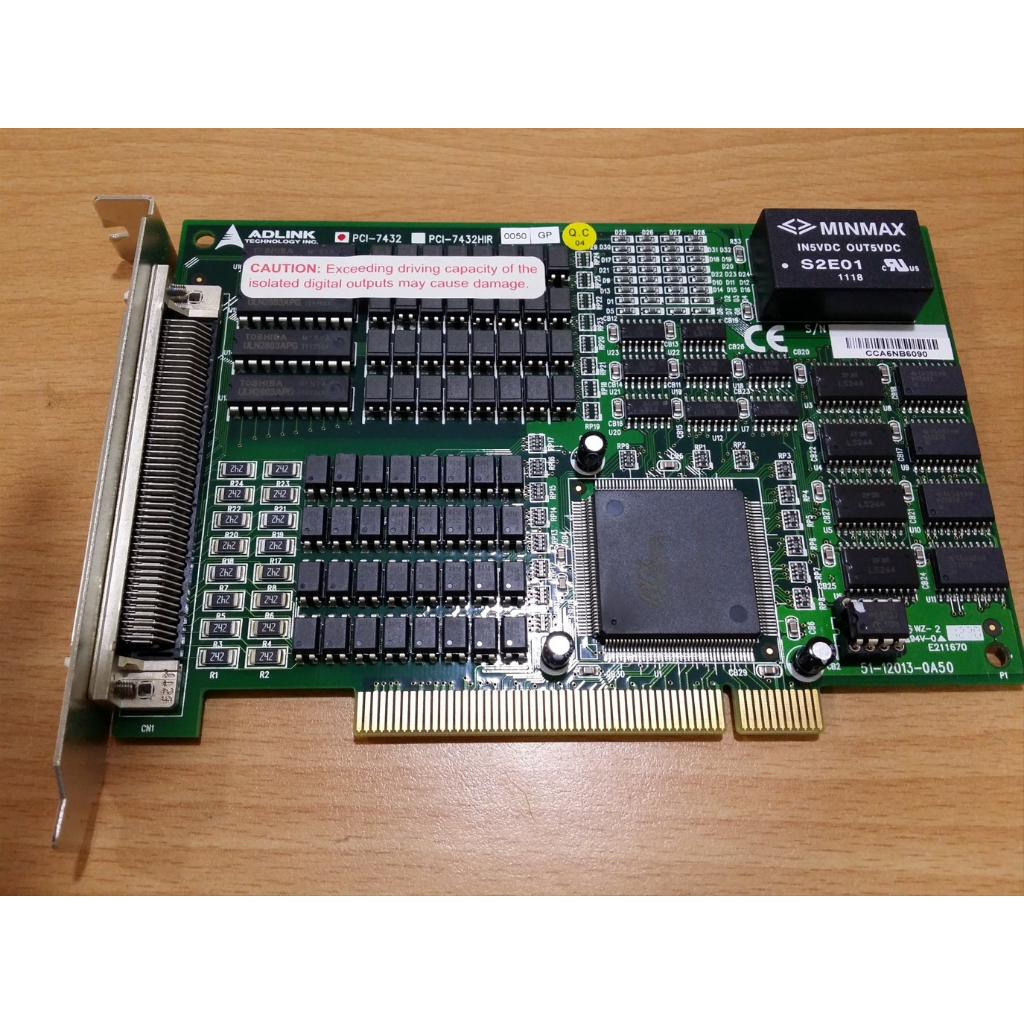 1pc Used ADLINK PCI-7432 PCI-7432HIR Data Acquisition Card