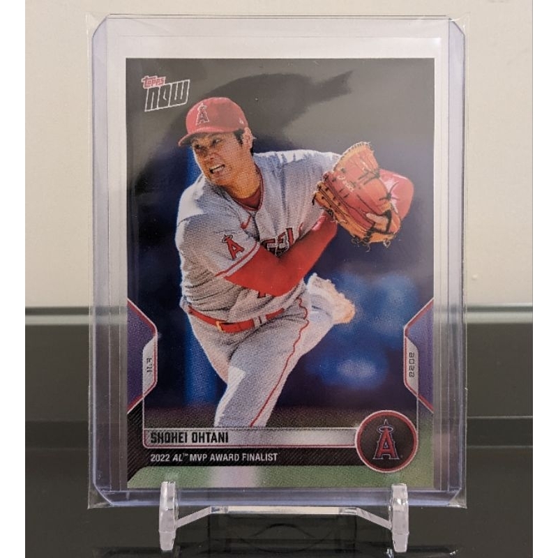 大谷翔平2022 topps now #OS-18 入圍最終三位美國聯盟MVP 候選球員球員