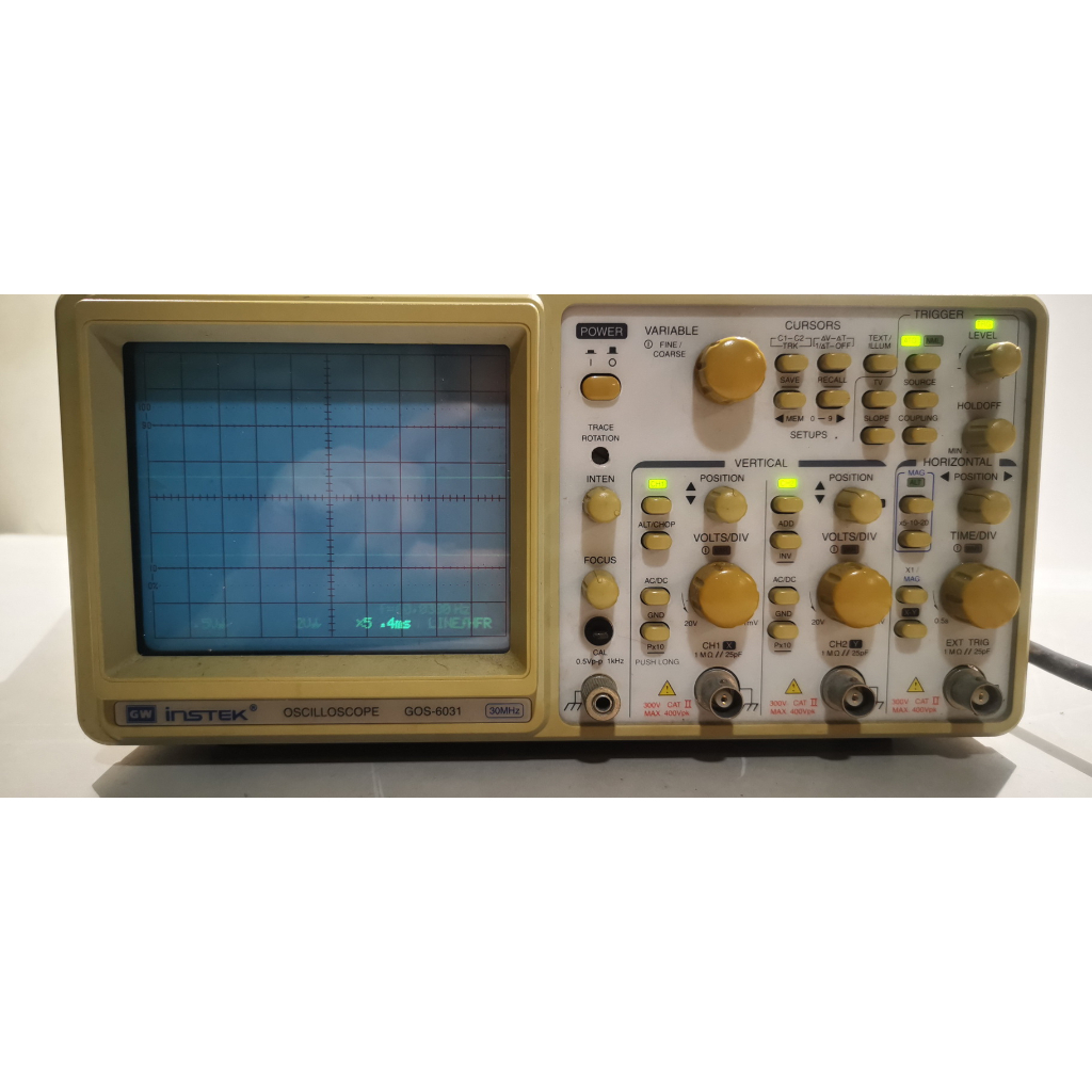 二手 GW Instek GOS-6031 示波器 (含運) | 蝦皮購物