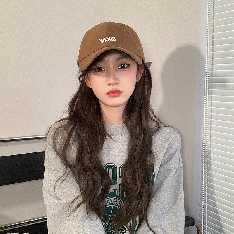 Anniewei 老帽 CHCUK 刺繡 字母 LOGO 鴨舌帽 棒球帽 | 蝦皮購物