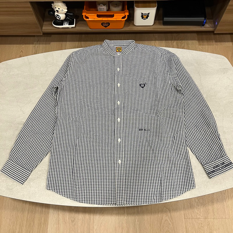 HUMAN MADE DETACHABLE COLLAR CHECKED SHIRT 泡泡格紋襯衫| 蝦皮購物