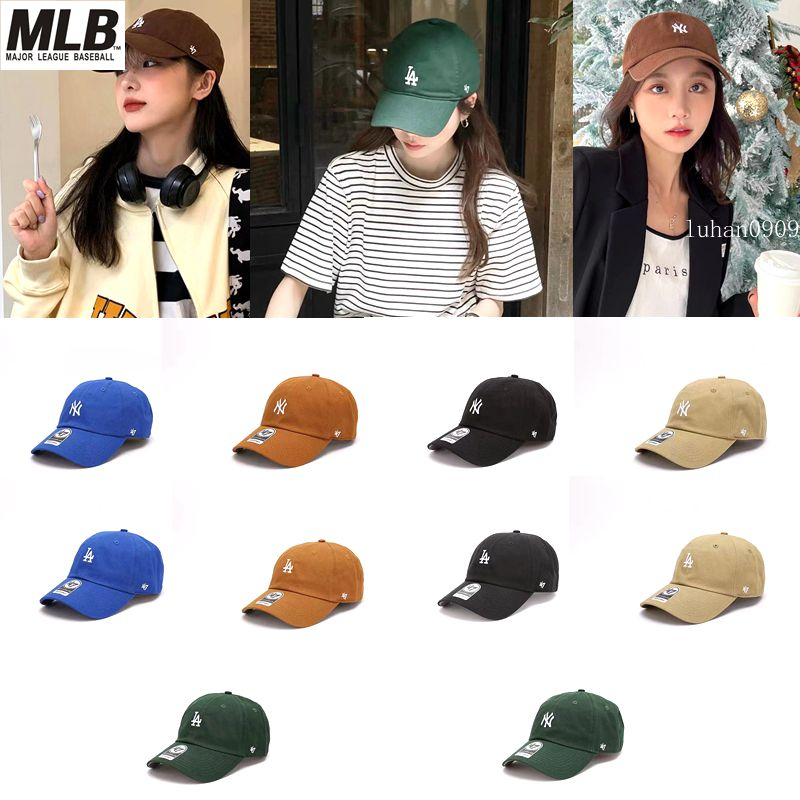 《代購多款可選》CP77-ny-la 47帽子 軟頂 小標NY 小標LA 棒球帽 洋基帽 老帽 韓國代購 可調式老帽