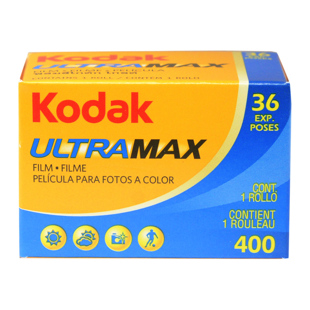 Kodak 柯達ULTRAMAX 400 36張135底片彩色負片400度彩色軟片GC400