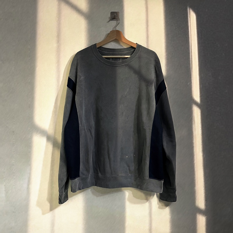 C.E Cav Empt Overdye Side Mesh Crewneck Sweatshirt