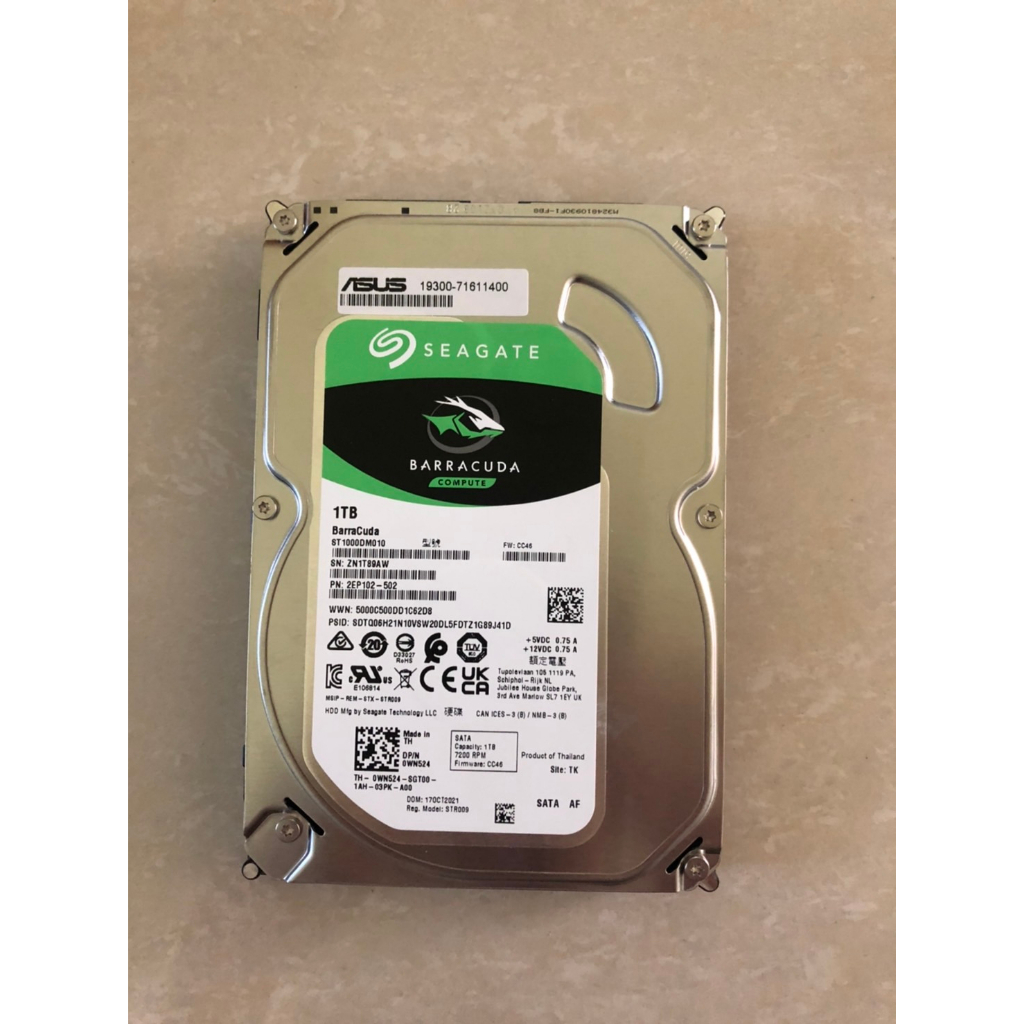 【Seagate 希捷】1TB 3.5吋SATAⅢ 內接式硬碟 ST1000DM010和WD blue | 蝦皮購物