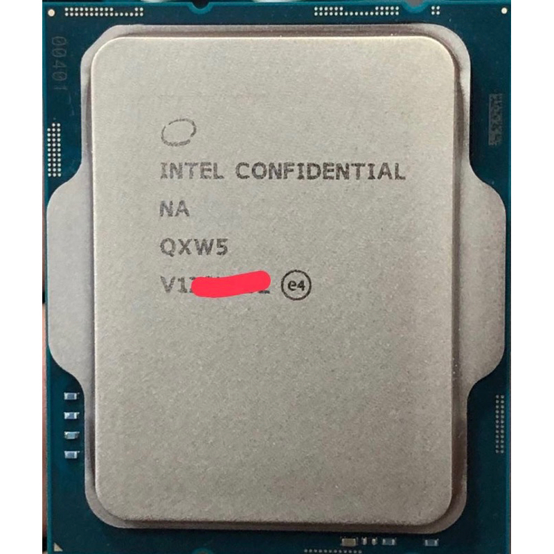 Intel Core i5-12400F ES 工程版 中央處理器 散裝 適用在B660 及 Z690 Z790主機板