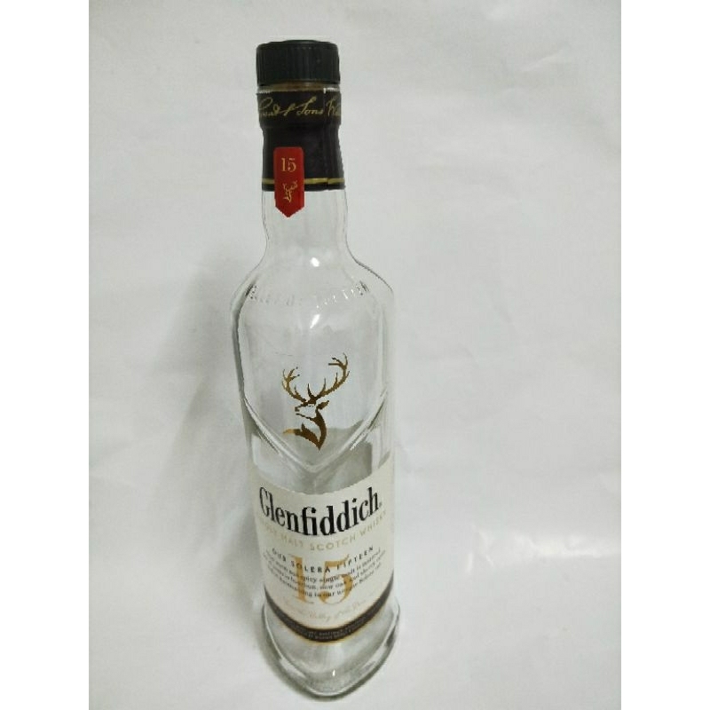 代售--glenfiddich格蘭菲迪15年威士忌空瓶700ML款| 蝦皮購物