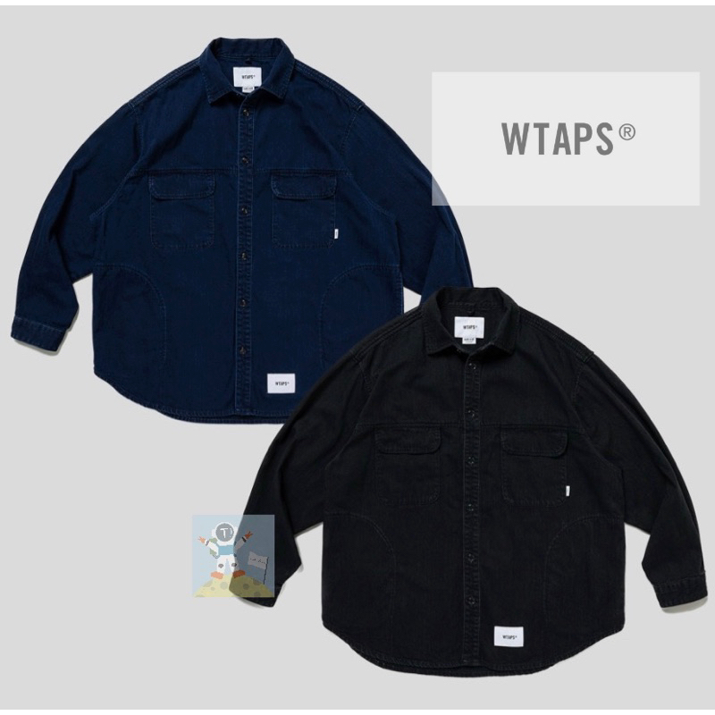 WTAPS 23SS WCPO / LS / COTTON. DENIM 長袖襯衫 外套