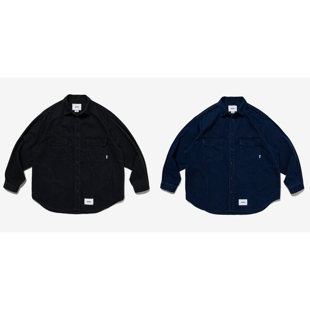 AllenTAPS】WTAPS 23SS WCPO / LS / COTTON. DENIM 襯衫| 蝦皮購物