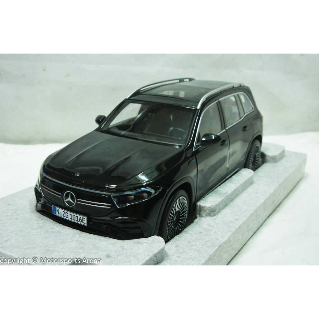 超值特價】1:18 NZG Mercedes Benz EQB 2021 黑色※合金可開