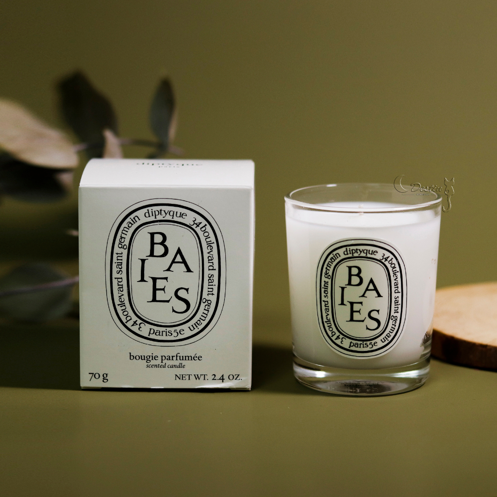 diptyque BAIES 190g ガラス瓶 空箱 - キャンドル