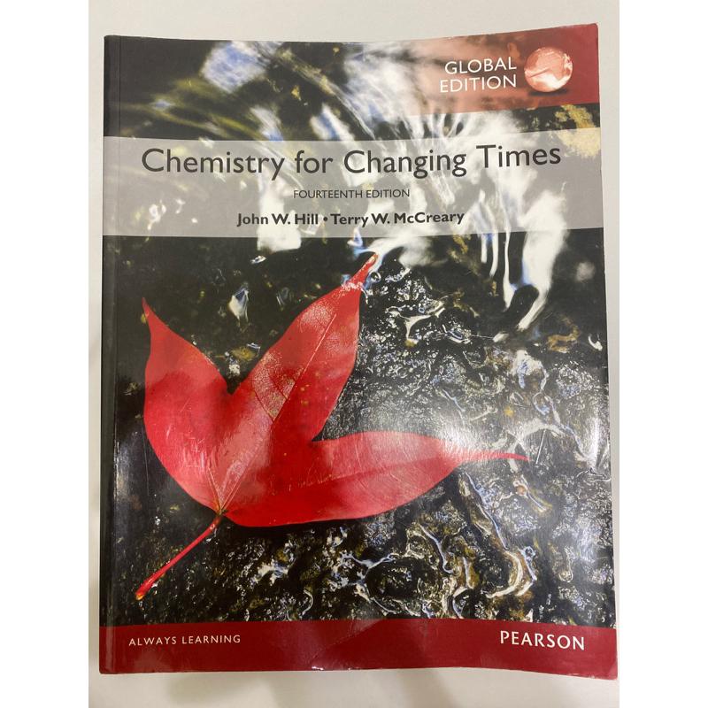 《午憩二手》Chemistry for Changing Times fourteenth edition /化學用書 蝦皮購物