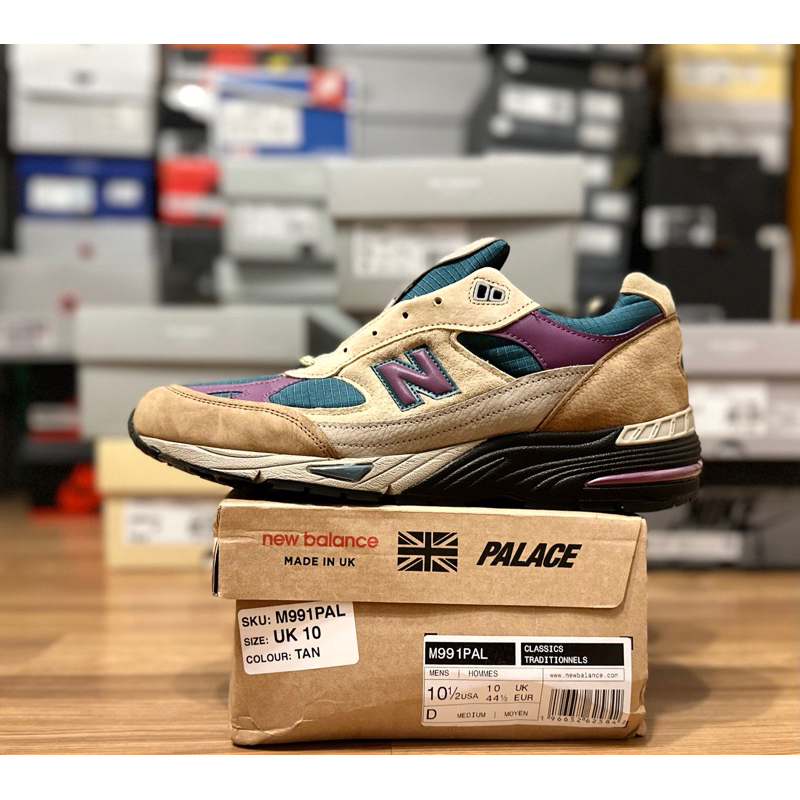 New Balance Palace聯名英製鞋M991PAL US10.5 28.5cm 全新| 蝦皮購物