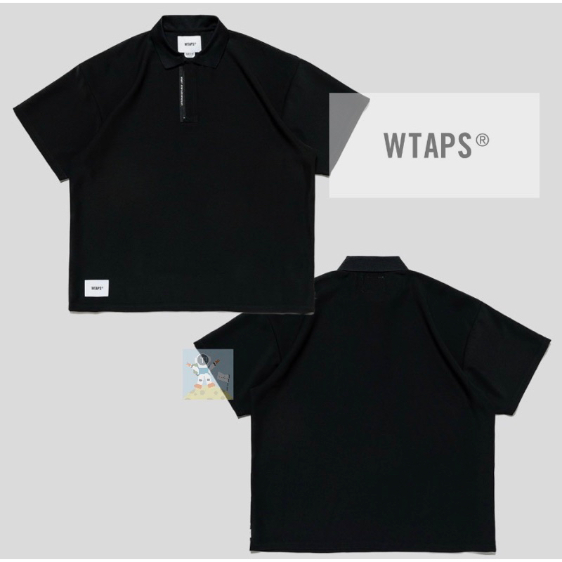 WTAPS 23SS PARALLEL / SS / POLY 短袖POLO衫 短袖T恤