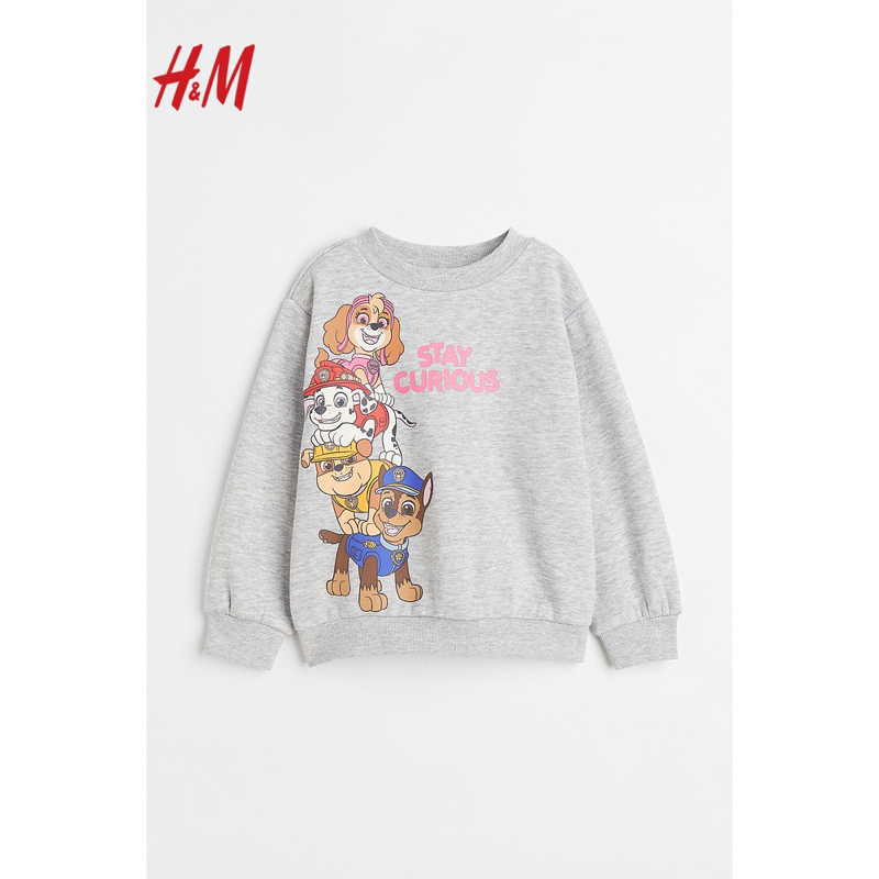 H&M HM 長袖上衣棉T 120cm 140cm 150cm 汪汪隊全新吊牌未剪童裝| 蝦皮購物