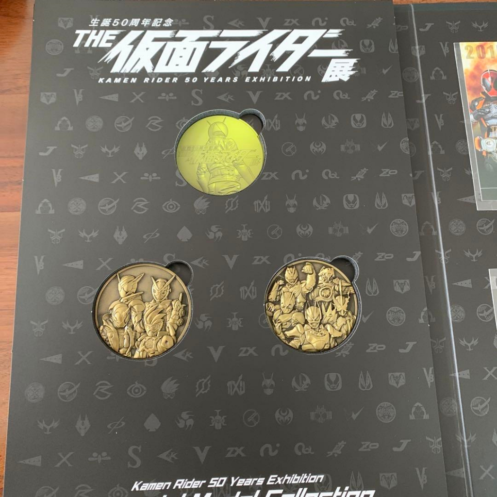 現貨假面騎士50周年展紀念幣大全套(全10枚) 一號W DECADE GEATS | 蝦皮購物