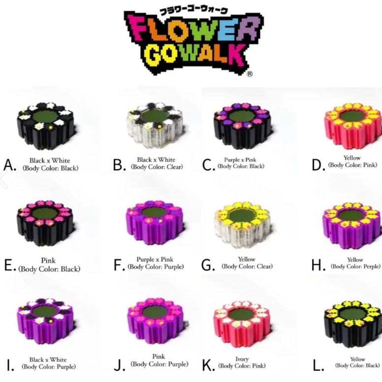 現貨日本代購| 村上隆Flower Go Walk 小花電子機12色潮流玩具| 蝦皮購物