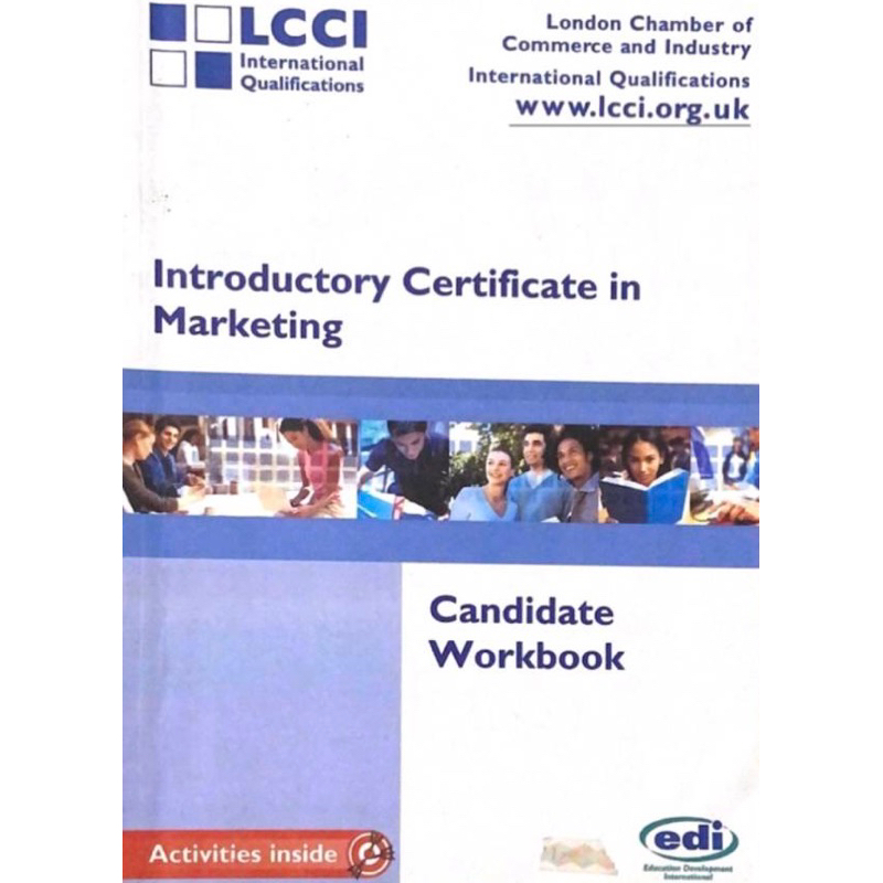 二手書（九成新）-Introductory Certificate in Marketing (LCCI) | 蝦皮購物