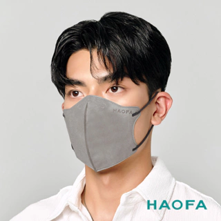 HAOFA氣密型99%防護醫療N95口罩-鉑石灰(30入)