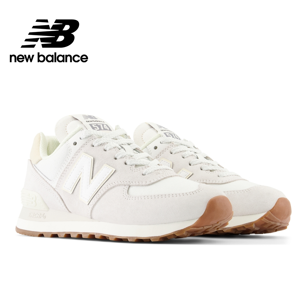 New Balance】 NB 復古運動鞋_女性_米杏色_WL574NO2-B楦574 (蝦皮獨家