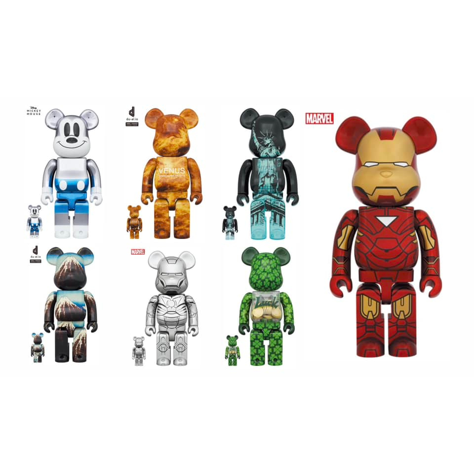 BE@RBRICK 庫柏力克熊bearbrick Statue of Liberty 自由女神400
