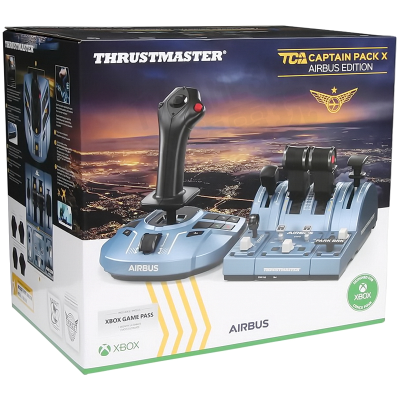 THRUSTMASTER TCA CAPTAIN PACK AIRBUS EDITION 機長組合包飛行搖桿