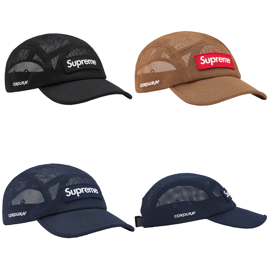 HS⚑ 現貨 Supreme MESH CORDURA® CAMP CAP 露營帽 透氣帽 排汗帽 SS23 美國代購