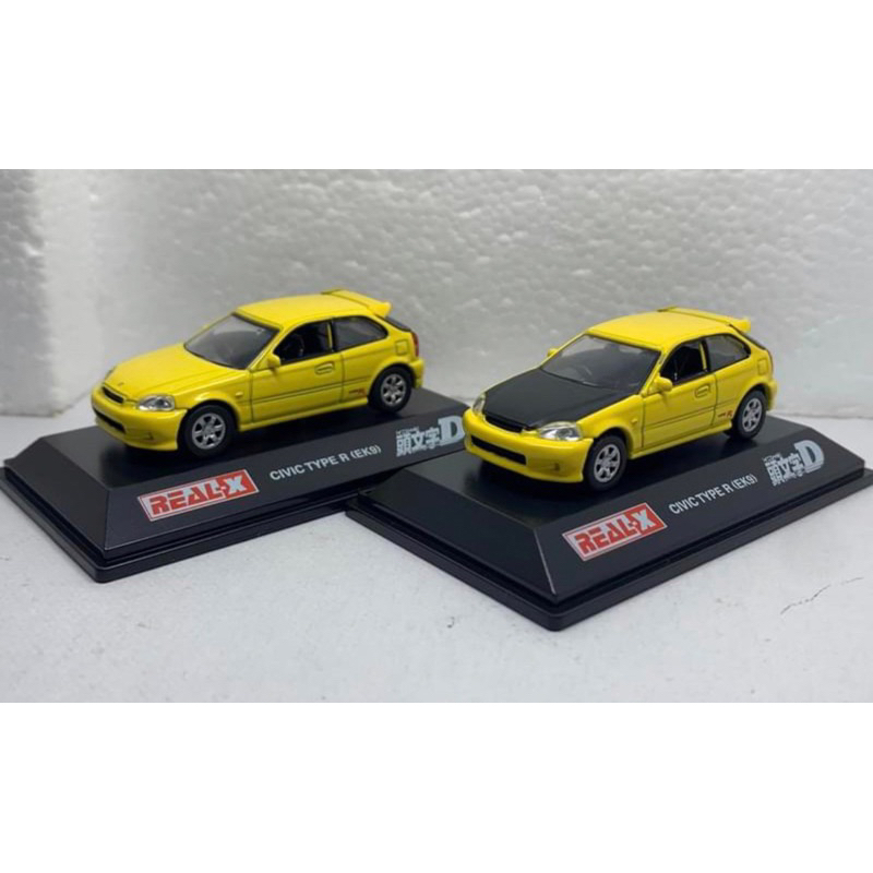 1/72 REALX 頭文字D 電影藤原豆腐店AE86 CIVIC Rx7 FD 非多美風火輪