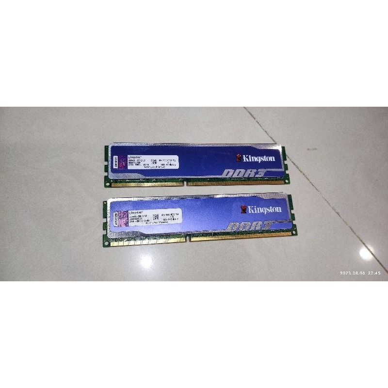 金士頓 Kingston KHX1600C10D3B1/8G DDR3-1600 一對共16g 原廠換回全新未用 | 蝦皮購物