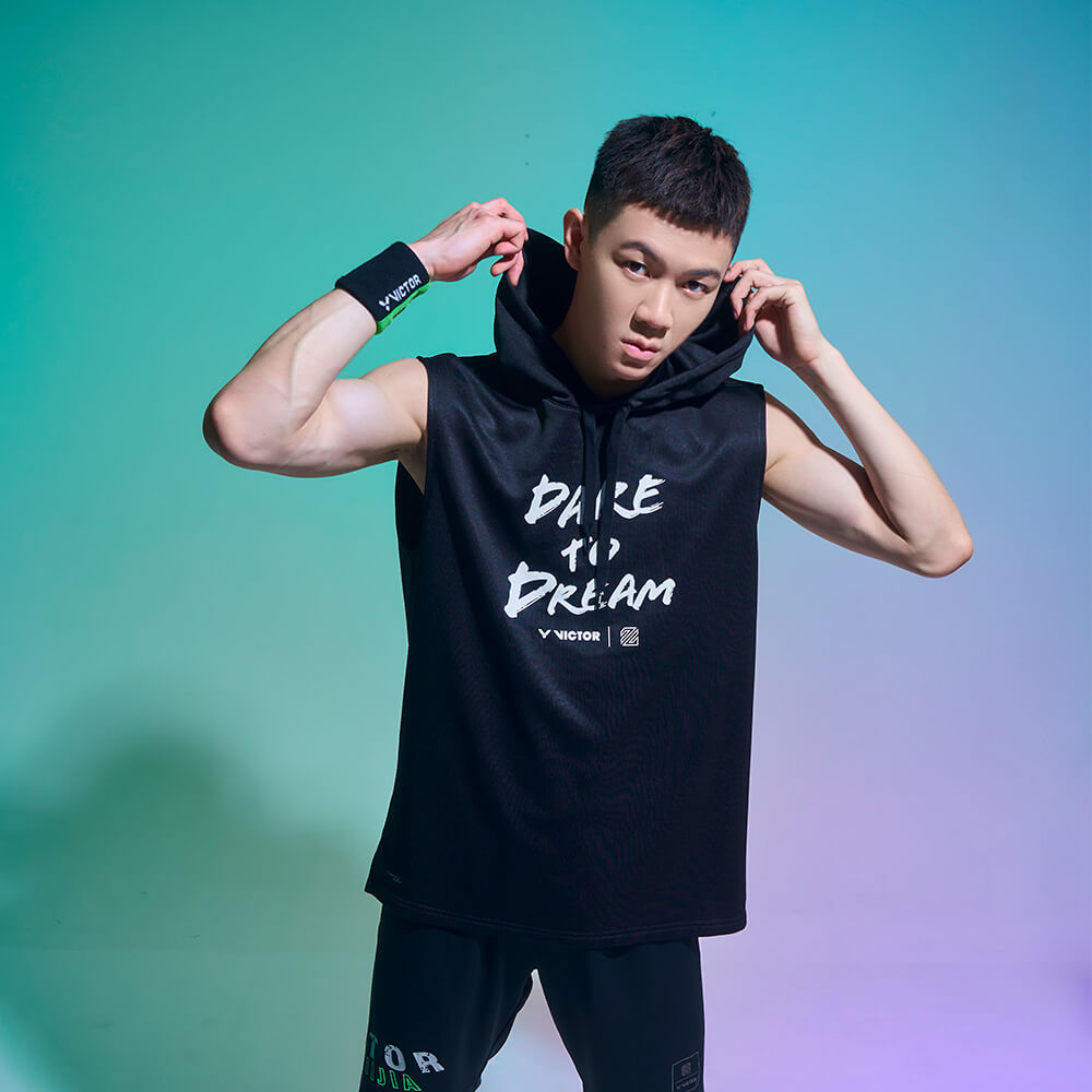 良辰擊時VICTOR 勝利T-LZJ354 (免運) C黑背心TLZJ354 李梓嘉聯名