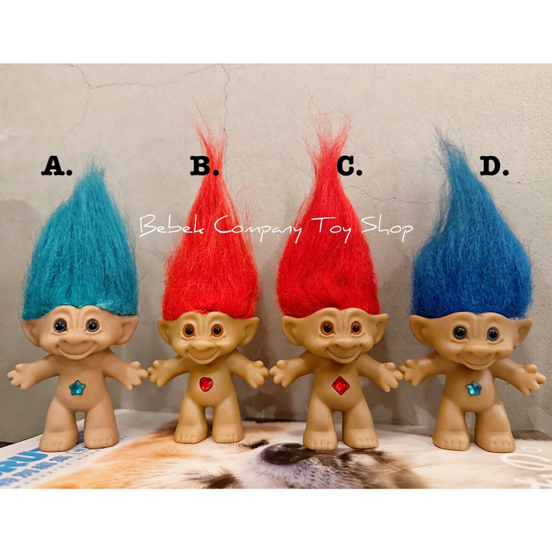 Troll doll toys 9pcs 海外即決-