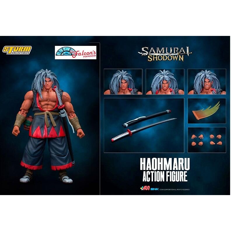 咩咩Q~~全新Storm Toys 1/12 侍魂霸王丸原色/ 灰色限定/ 紅色