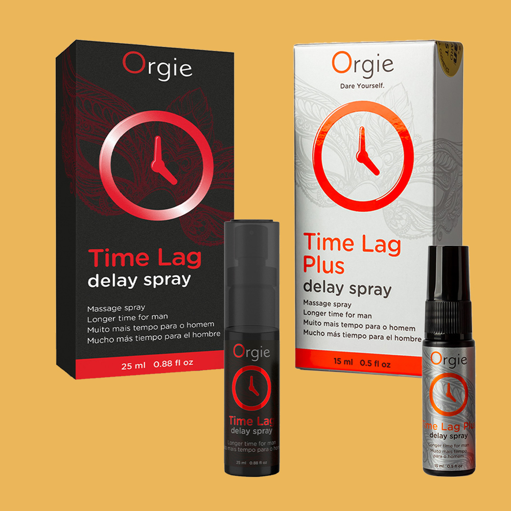 Spray Retardateur Orgie Time Lag - 25 Ml - Pour Homme, Contre L'éjaculation Précoce - Neuf