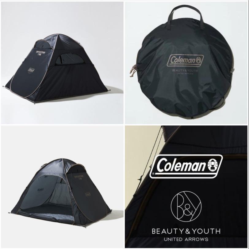 🌈[爵士大叔]COLEMAN X BEAUTY & YOUTH 聯名快速帳篷_露營帳篷_QUICK