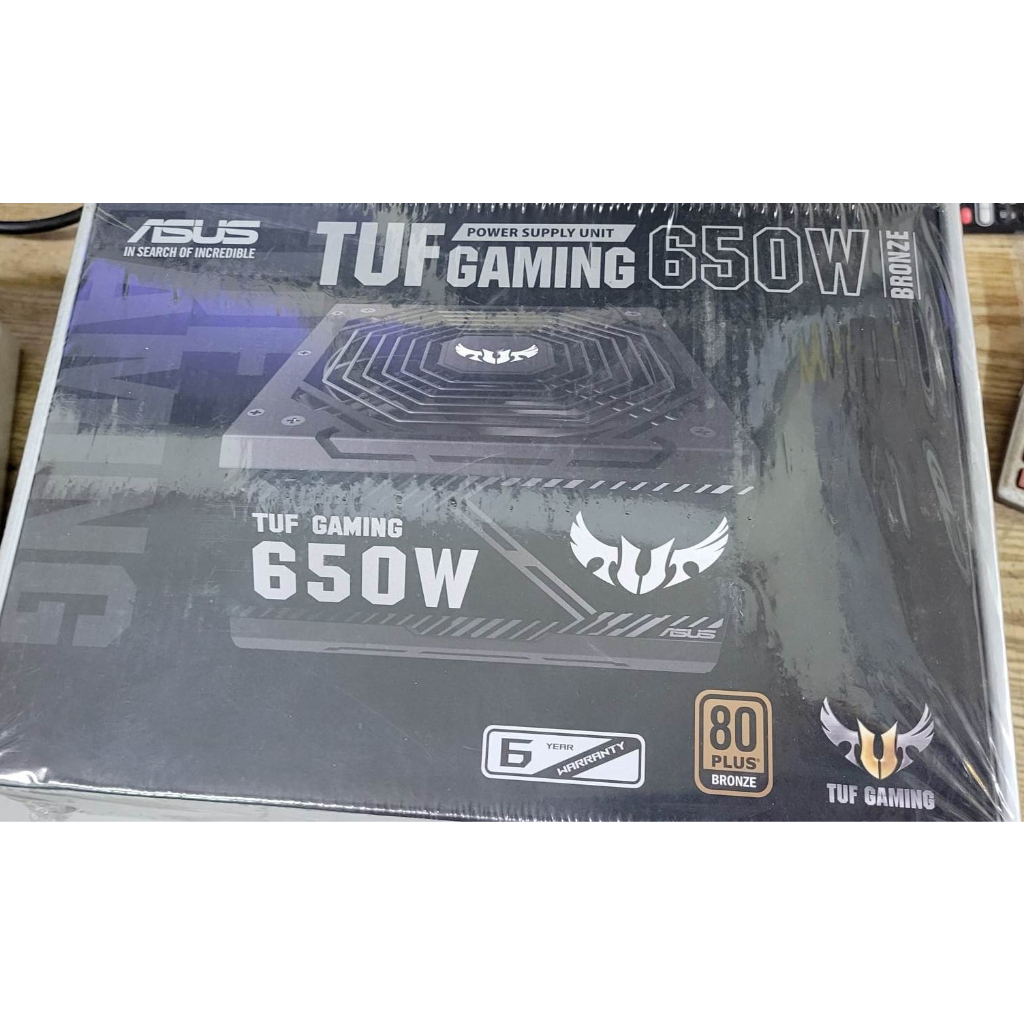 ASUS華碩TUF GAMING 650W 銅牌電源供應器650W 全新盒裝1750元| 蝦皮購物