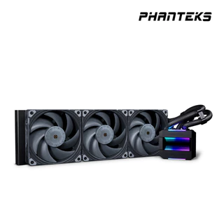 Phanteks 追風者Glacier One 360T30 灰黑色AIO一體式水冷散熱器(DRGB風扇燈罩)