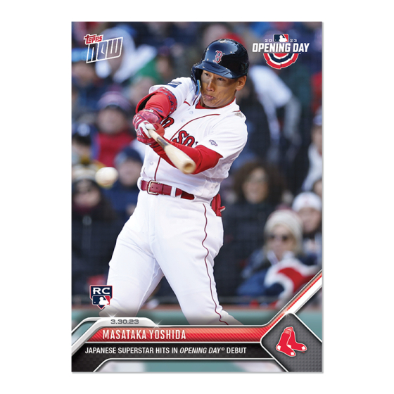 吉田正尚球員卡2023 MLB TOPPS NOW Card 5 大聯盟初登板| 蝦皮購物