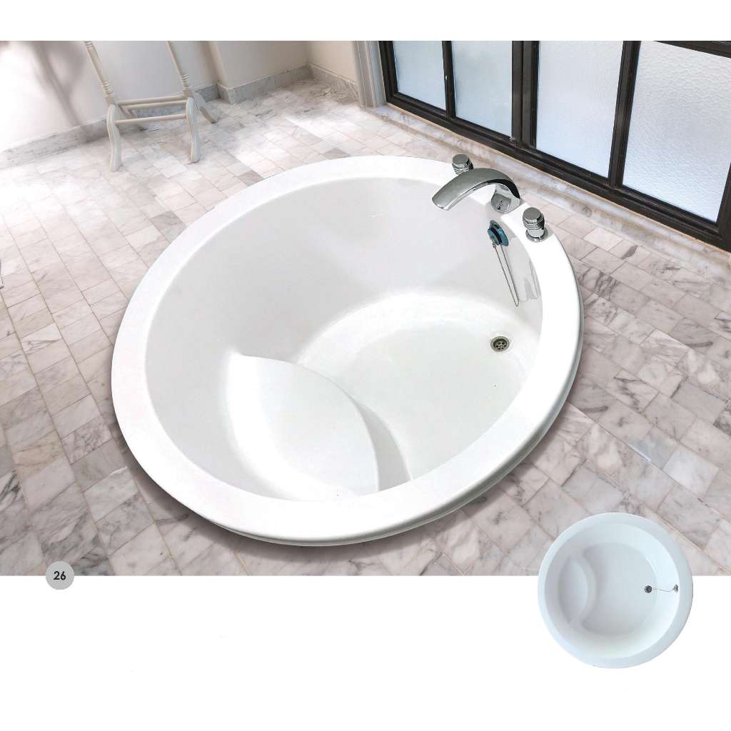 崁入式壓克力浴缸按摩浴缸 110120130140150cm 蝦皮購物 5117