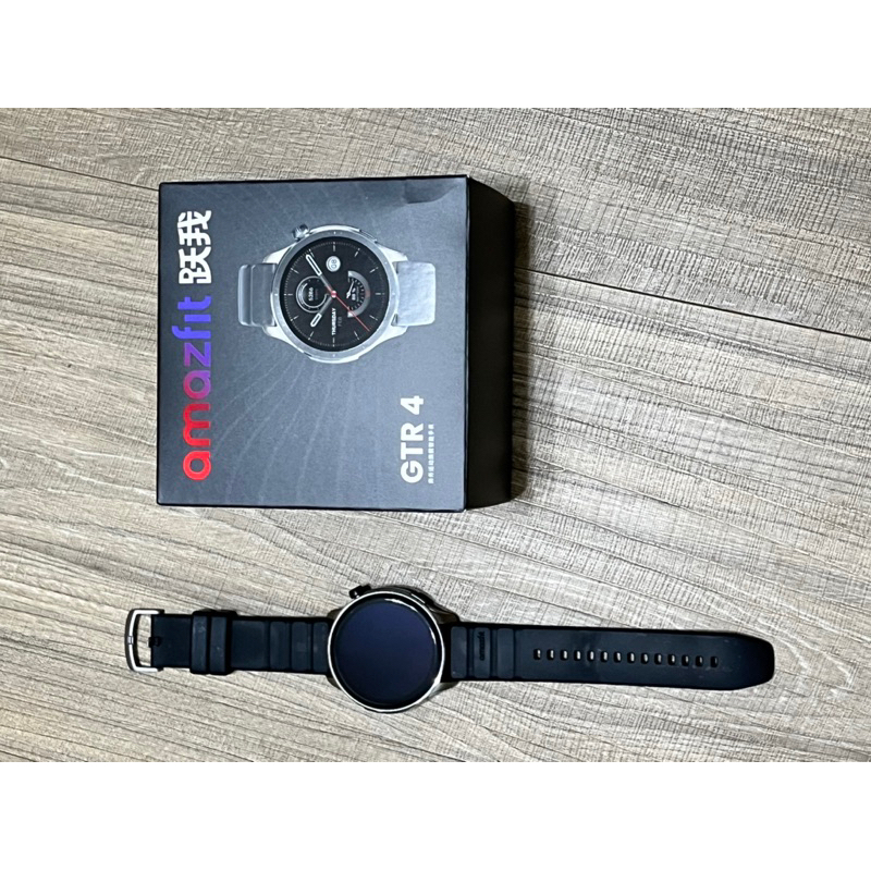 京東陸版原廠華米手錶amazfit GTR4 黑色NFC 二手| 蝦皮購物