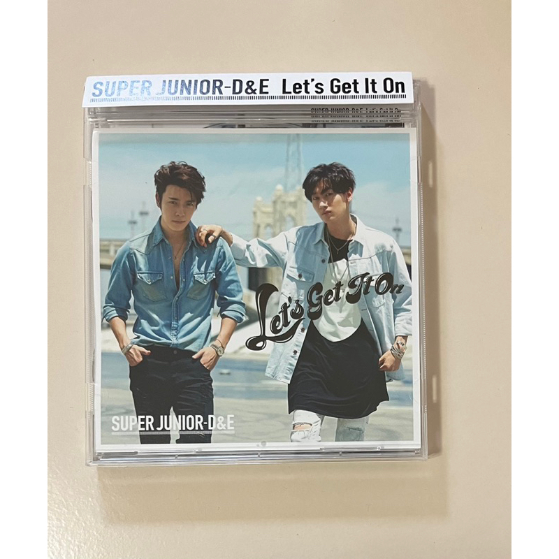 百貨店の販売 superjunior D&E let´s get it on CD DVD