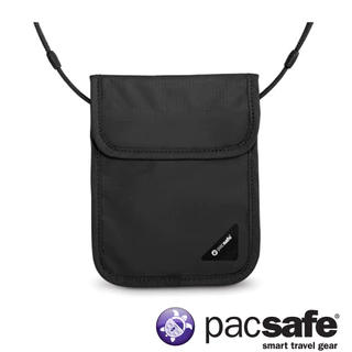 Pacsafe Coversafe™X75 RFID掛式護照 卡包-黑 10148100