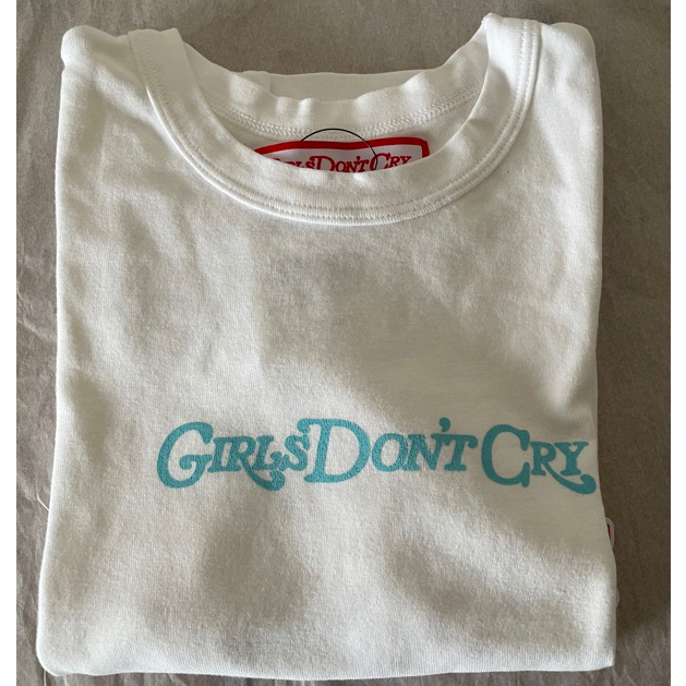 GIRLS DON'T CRY GDC Wordmark Baby T-Shirt White 短袖L號現貨| 蝦皮購物