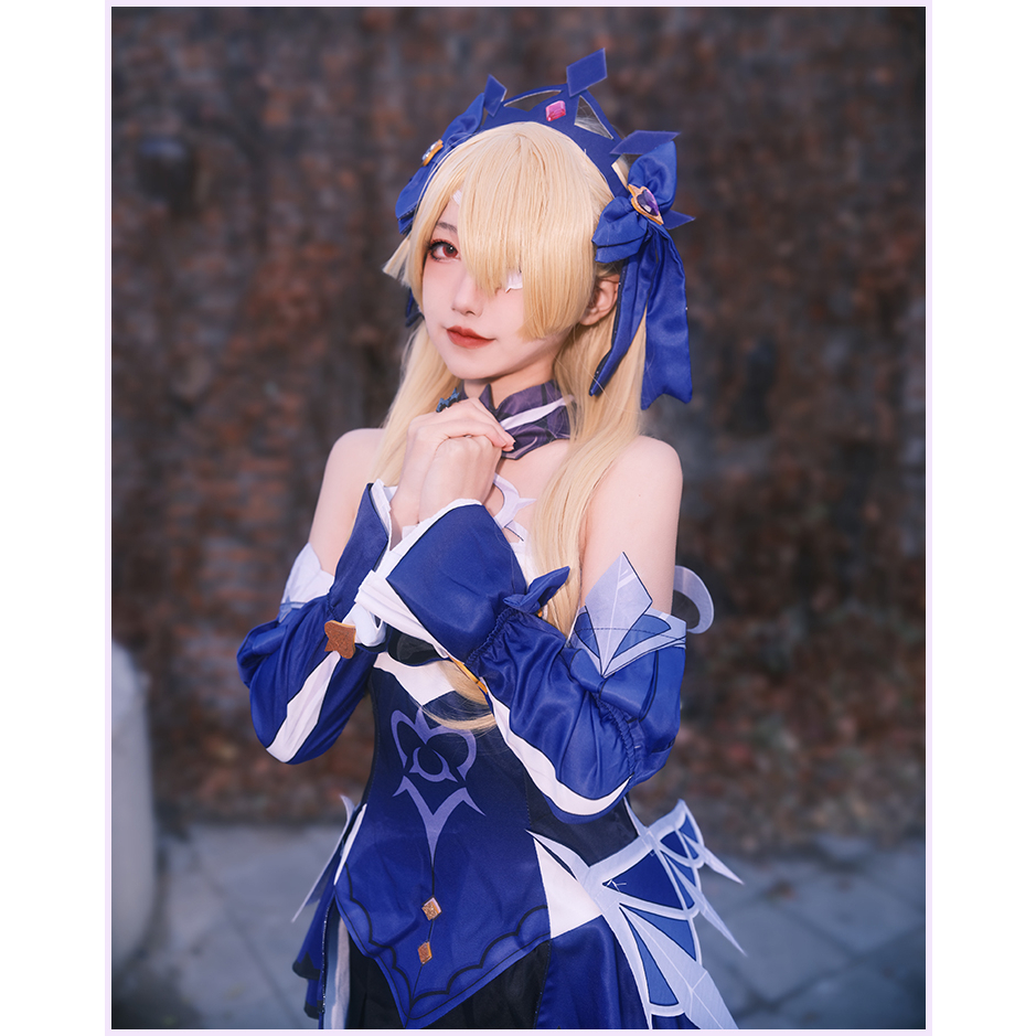 原神cos服菲謝爾皮膚極夜真夢皇女cosplay動漫服裝c服女角色扮演 | 蝦皮購物