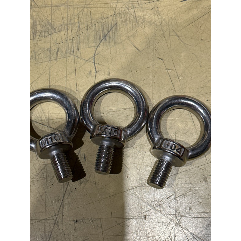 白鐵吊環螺絲 304不鏽鋼吊環 M10 | 蝦皮購物