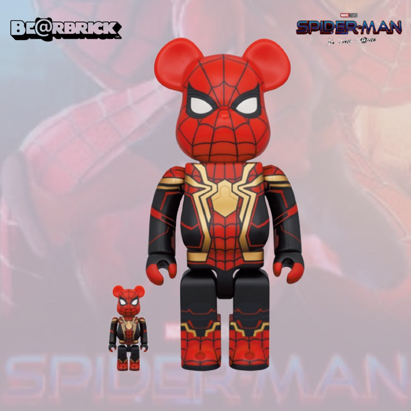 🖇️預購文🖇️ BE@RBRICK SPIDER-MAN INTEGRATED SUIT 蜘蛛人無